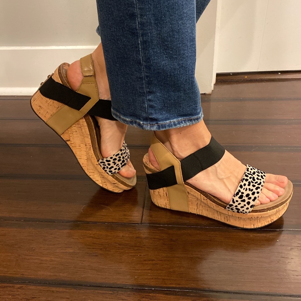 OTBT Leopard Print Bushnell Wedge